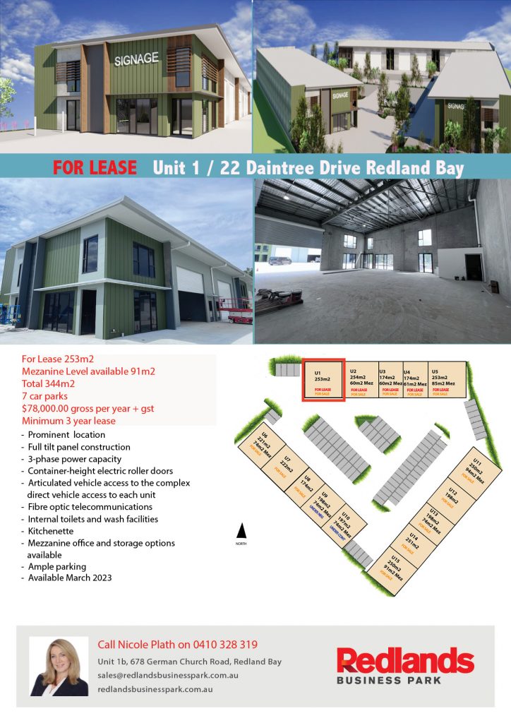 For Sale / Lease Redlands Business Park