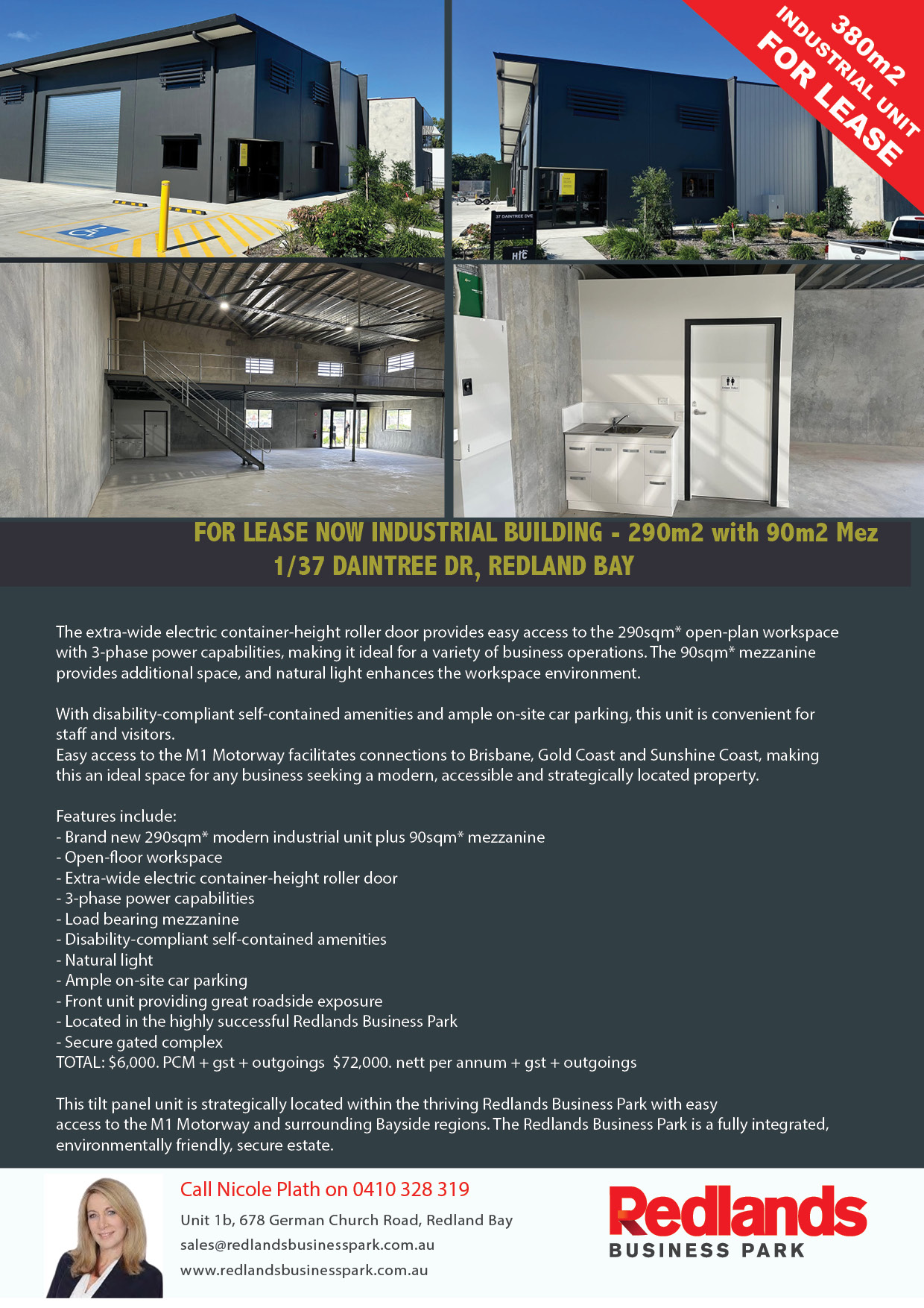 For Sale / Lease Redlands Business Park