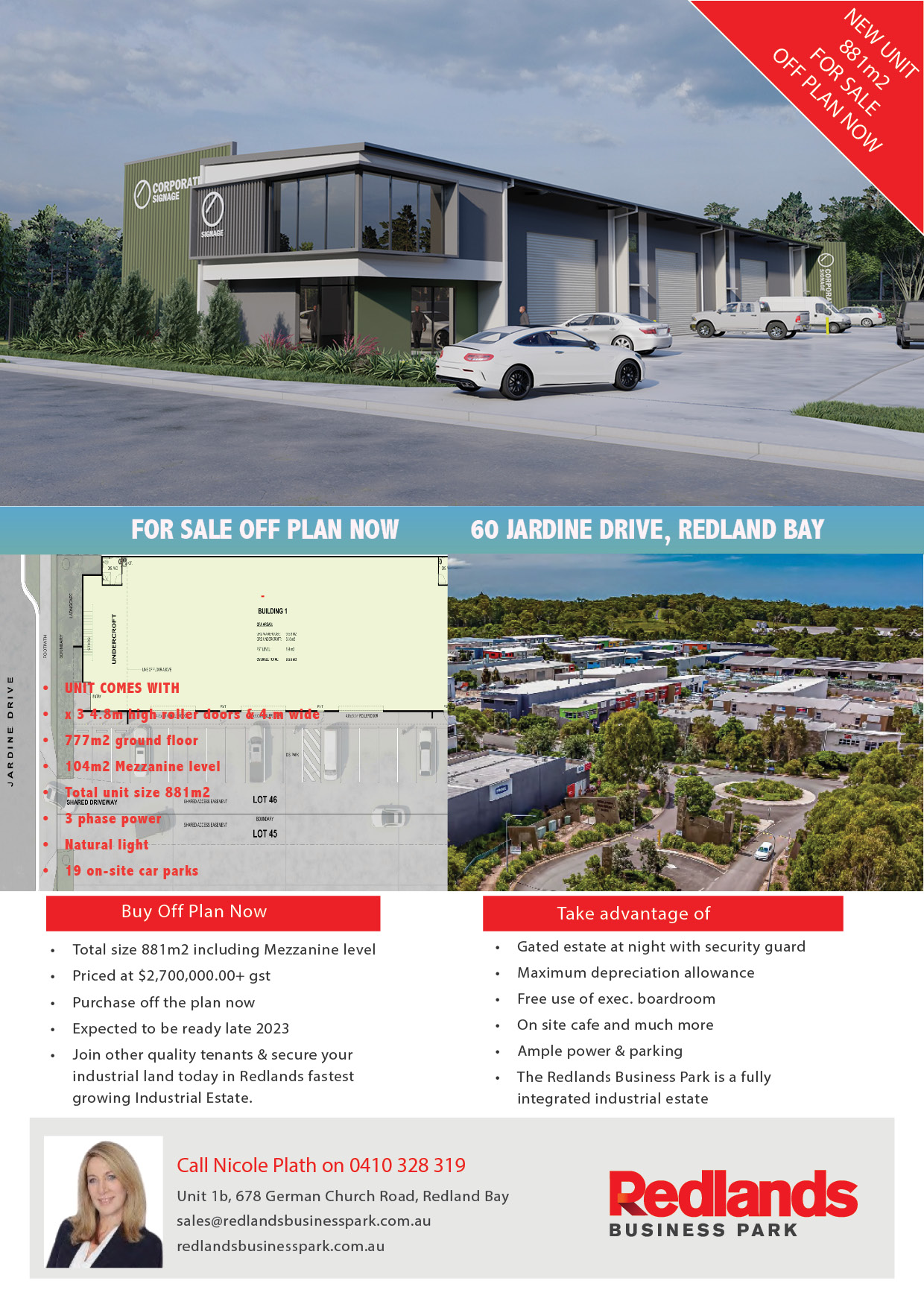 For Sale / Lease Redlands Business Park