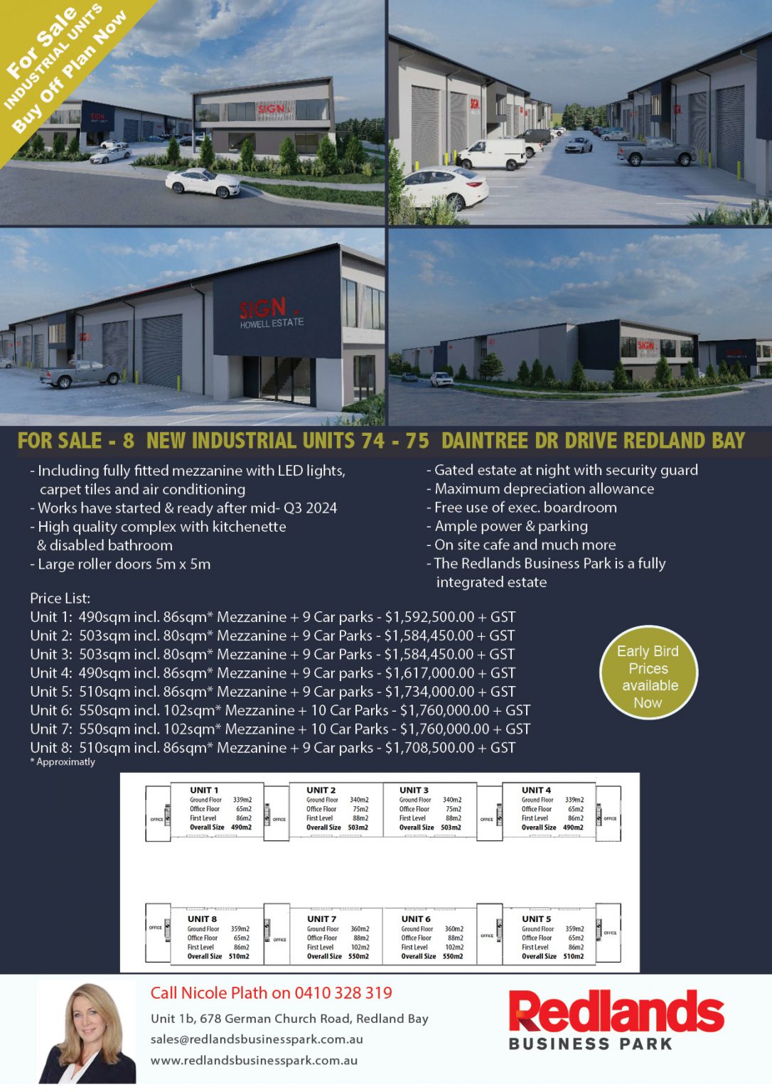 For Sale / Lease Redlands Business Park