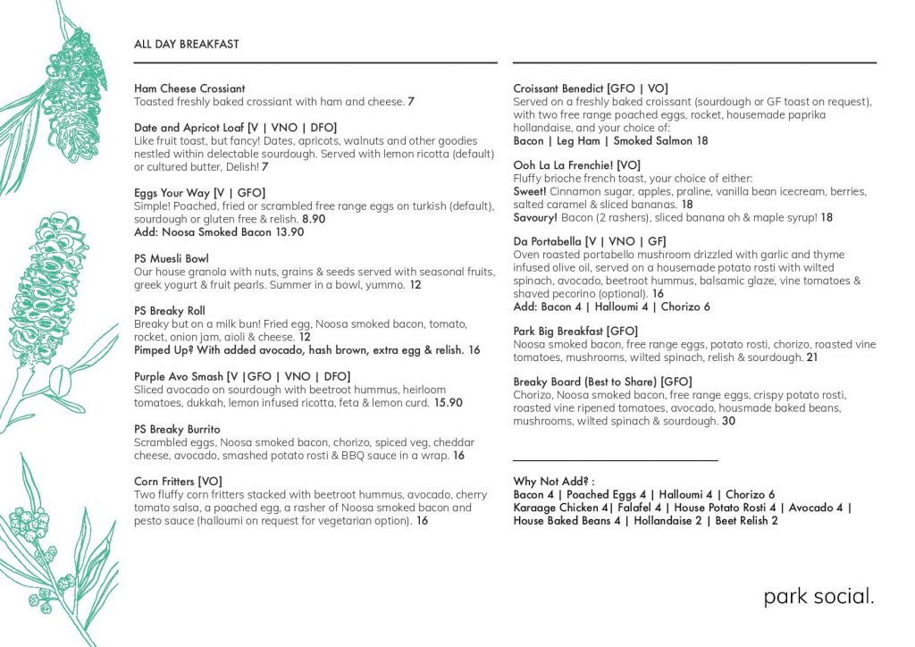 THE PARK SOCIAL THE PARK SOCIAL