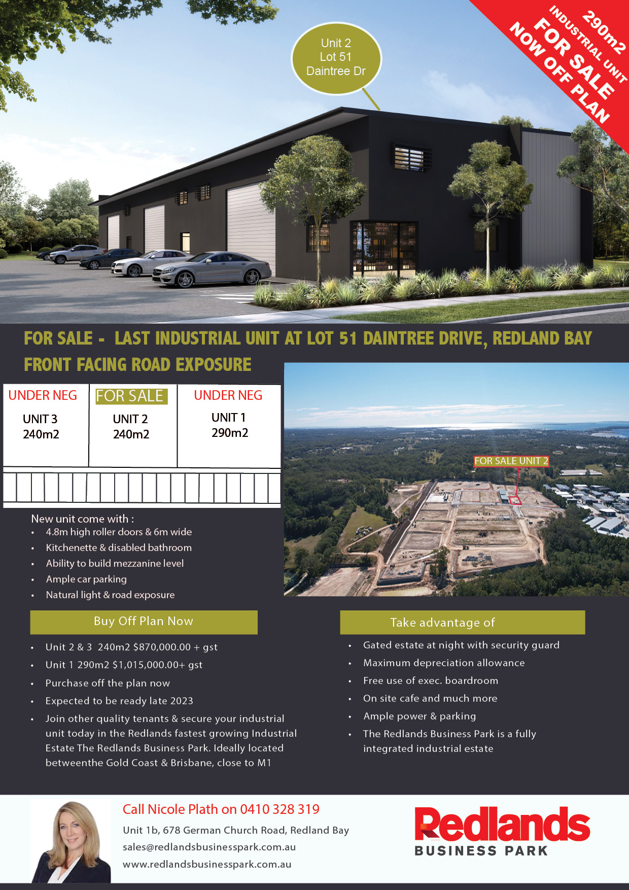 For Sale / Lease Redlands Business Park