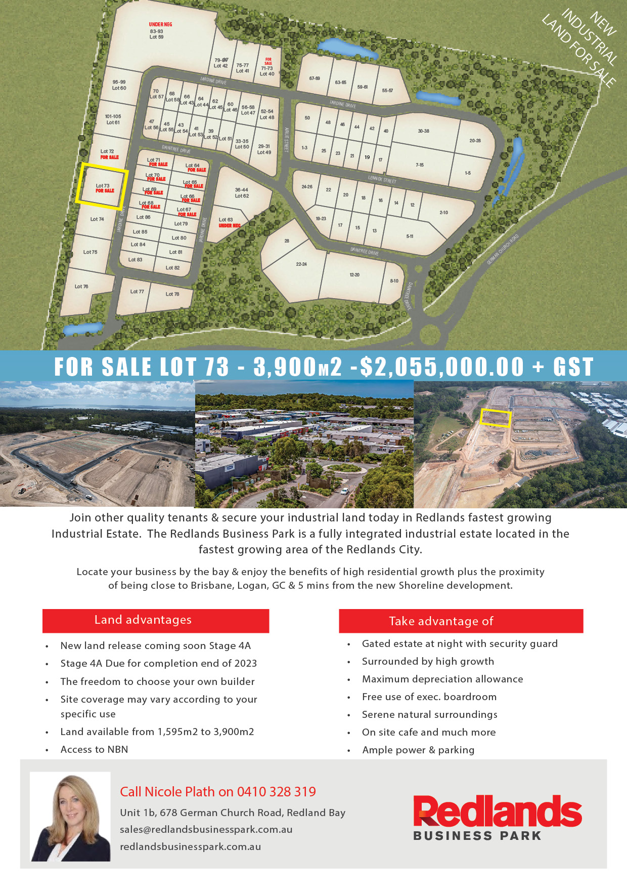 For Sale / Lease Redlands Business Park